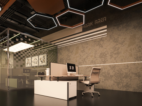 Office Model 3D