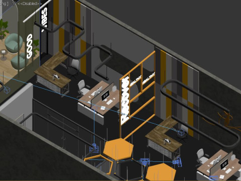 Office Model 3D