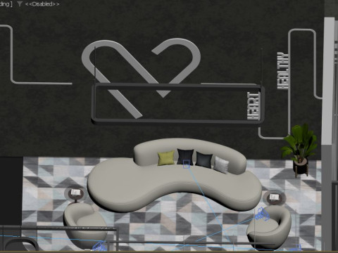 Office Model 3D
