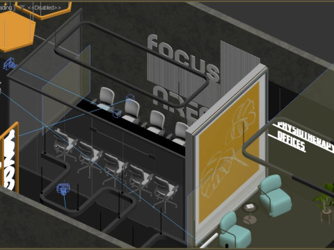 Office Model 3D