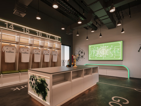Locker Room 3D Модель