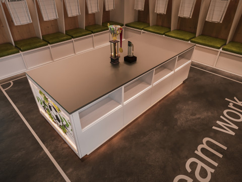 Locker Room 3D Модель