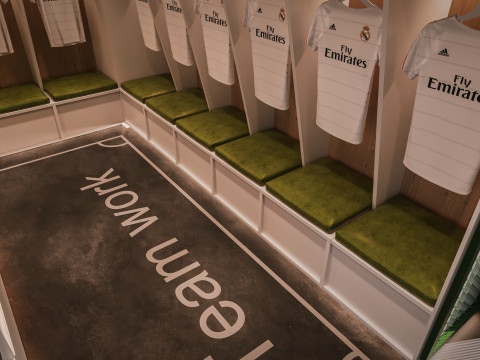 Locker Room 3D Модель