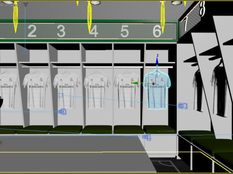 Locker Room 3D Модель