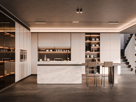 Modern Kitchen 3D Модель