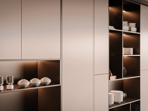 Modern Kitchen 3D Модель
