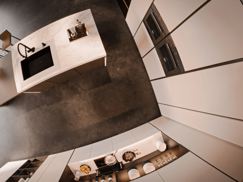 Modern Kitchen 3D Модель