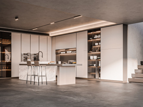 Modern Kitchen 3D Модель