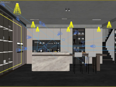 Modern Kitchen 3D Модель