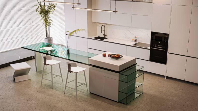 Modern Kitchen 3D Modell .c4d .max .obj .3ds .fbx .stl .blend