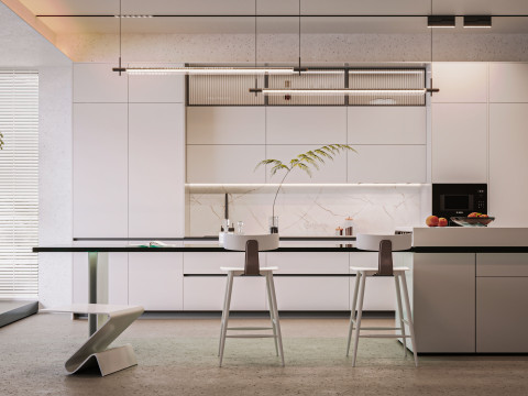 Modern Kitchen Modèle 3D