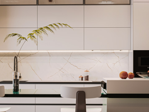 Modern Kitchen Modèle 3D