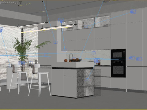Modern Kitchen Modèle 3D