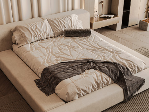 Modern Bed Room Modèle 3D