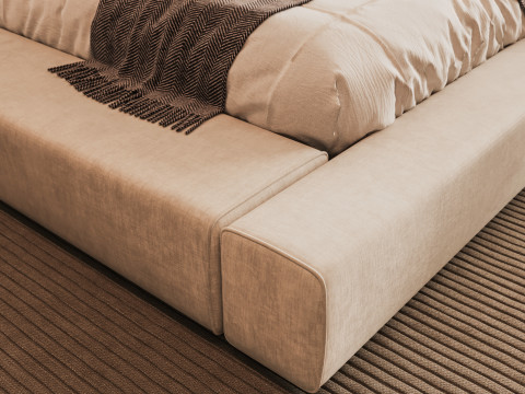 Modern Bed Room Modèle 3D