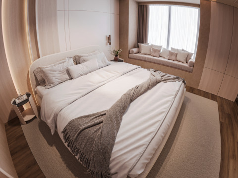 Bed Room 3D Model
