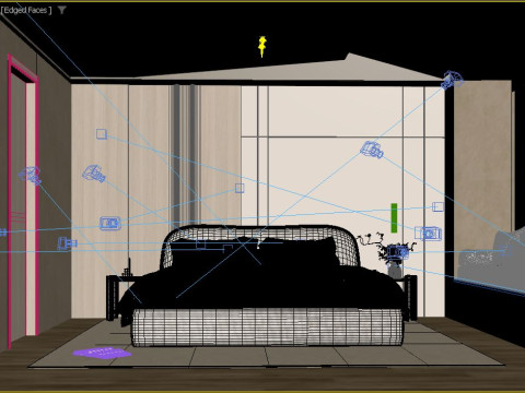 Bed Room 3D Model