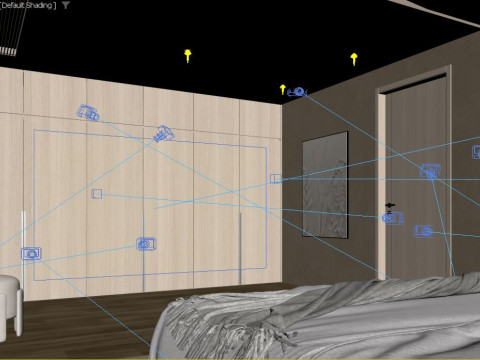 Bed Room 3D Model