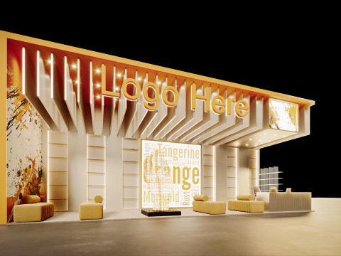 Exhibition Stand 3D Modell