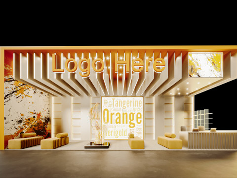 Exhibition Stand 3D Modell