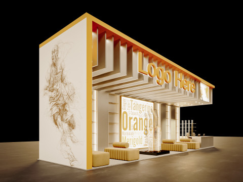 Exhibition Stand 3D Modell