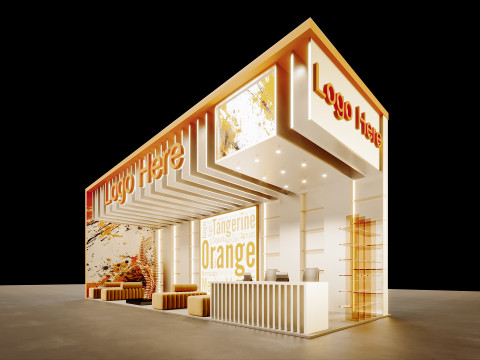 Exhibition Stand 3D Modell