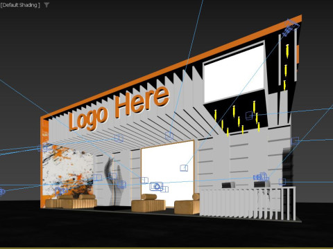 Exhibition Stand 3D Modell