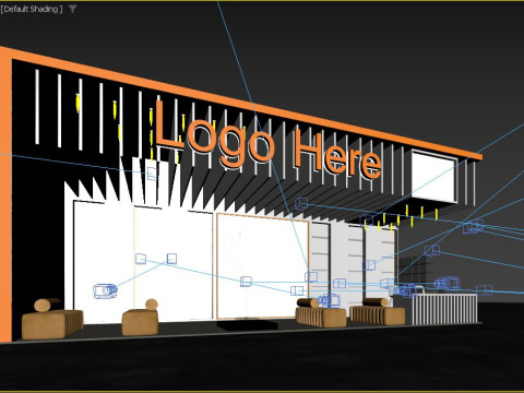 Exhibition Stand 3D Modell