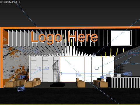 Exhibition Stand 3D Modell