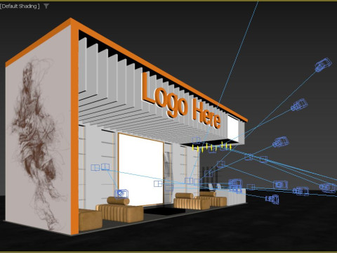 Exhibition Stand 3D Modell