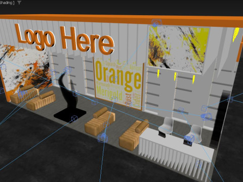 Exhibition Stand 3D Modell