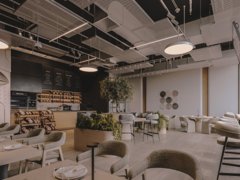Restaurant interior Modelo 3D