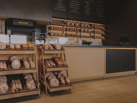 Restaurant interior Modelo 3D