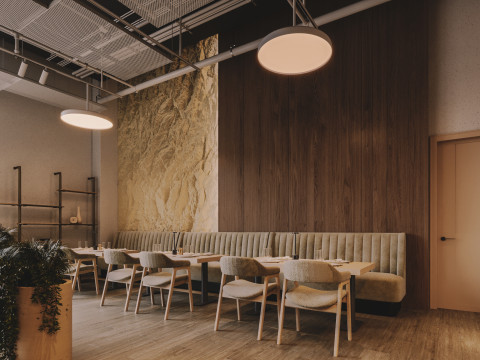 Restaurant interior Modelo 3D