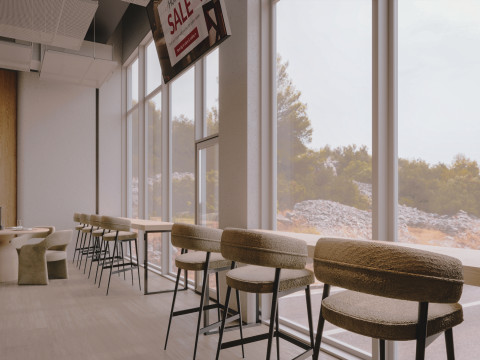 Restaurant interior Modelo 3D