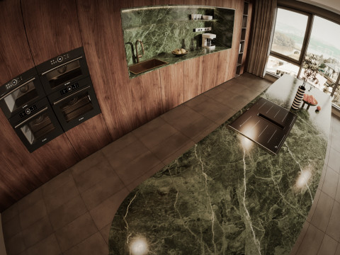 Kitchen 3D 모델