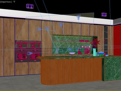 Kitchen 3D 모델
