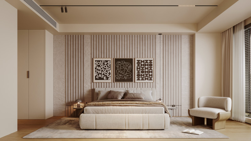 Bed Room 3D 模型 .c4d .max .obj .3ds .fbx .stl .blend 