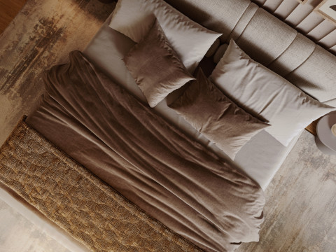 Bed Room 3D 模型