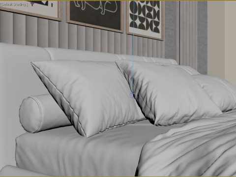 Bed Room 3D 模型