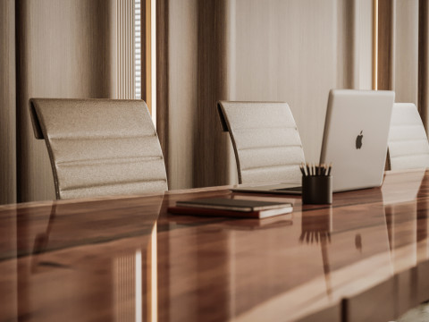 Office interior design 3D Modell