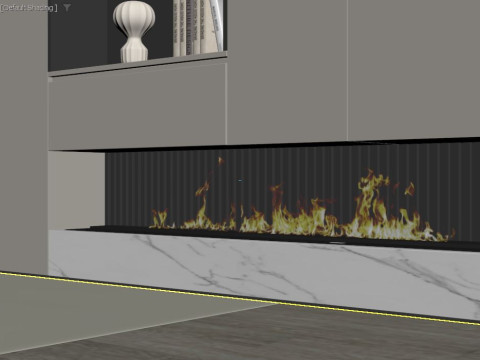 Office interior design 3D Modell