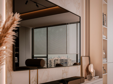 Modern Living Room 3D Модель