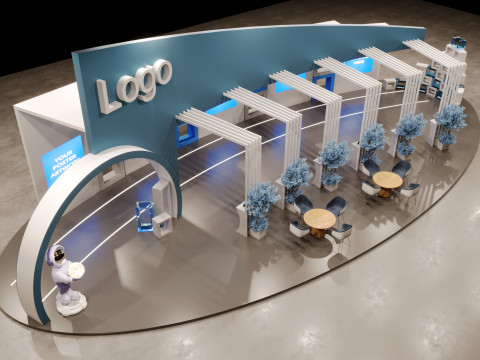 Exhibition Stand Model 3D