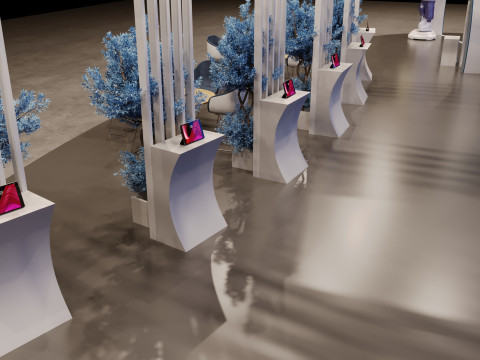 Stand Pameran Model 3D