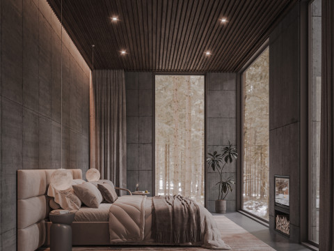 Bed Room Model 3D