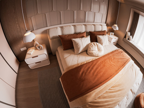 Bed Room Modèle 3D