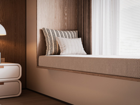Bed Room Modèle 3D
