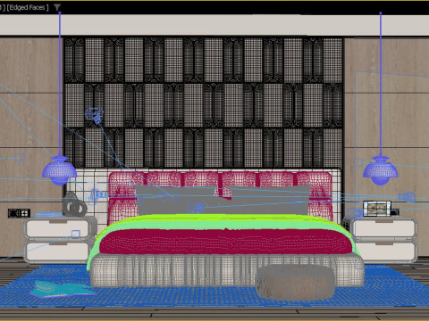 Bed Room Modèle 3D