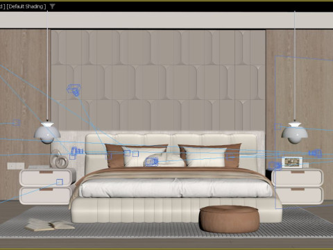 Bed Room Modèle 3D